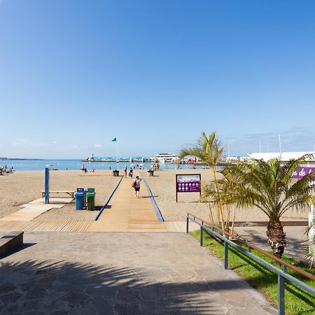 Classbnb - Seafront Studio With Beach View In The Center Of Los Cristianos Los Cristianos  Buitenkant foto