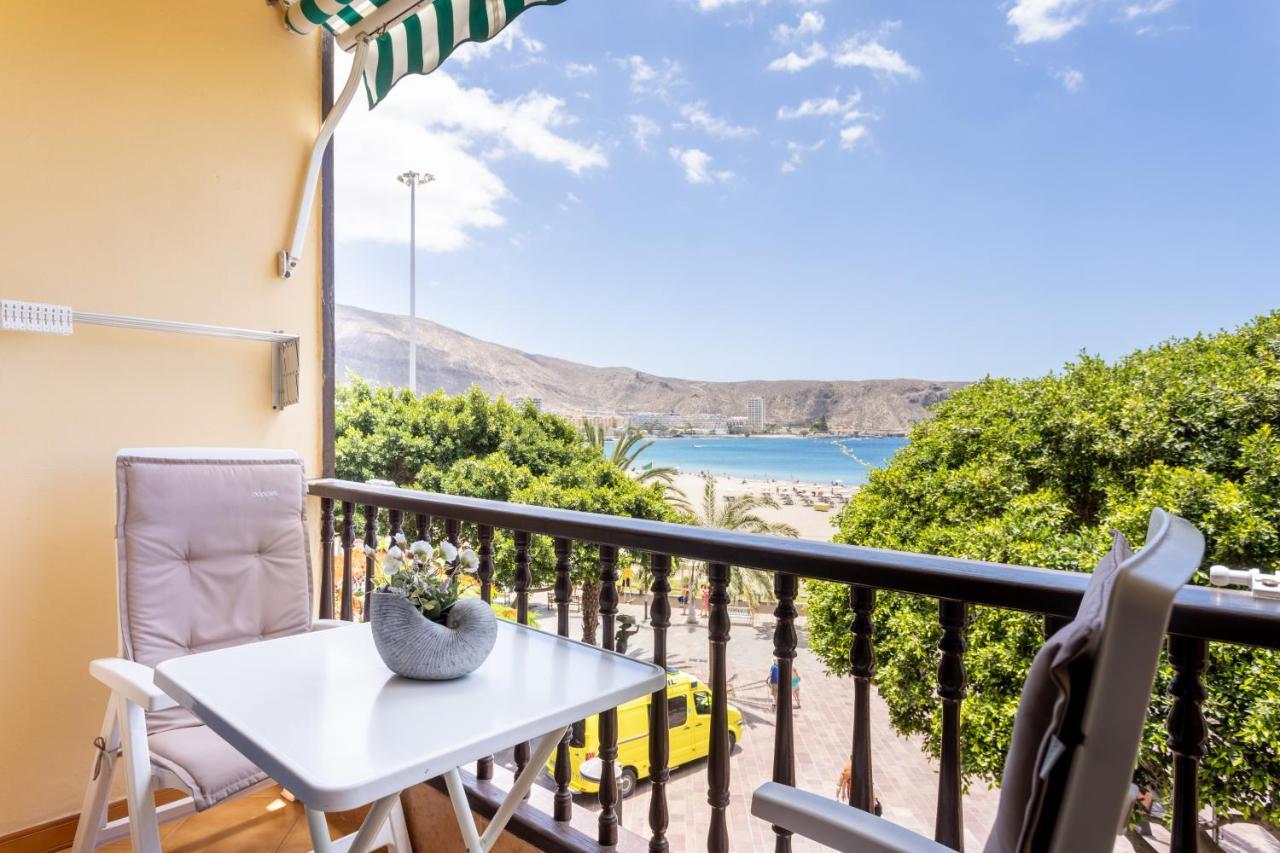 Classbnb - Seafront Studio With Beach View In The Center Of Los Cristianos Los Cristianos  Buitenkant foto